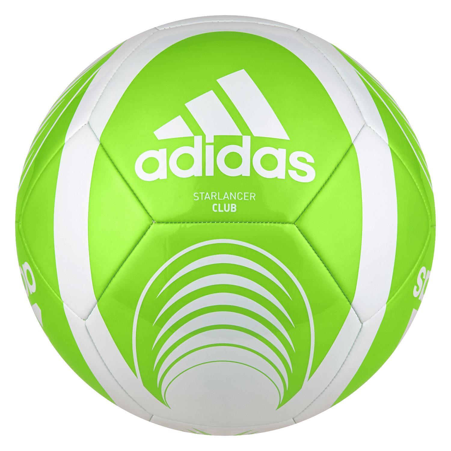 Green adidas deals soccer ball