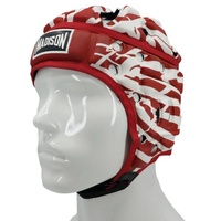 Madison AIR FLO KP HEADGUARD - MAROON/WHITE