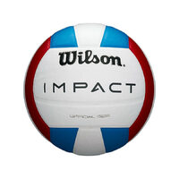 Wilson Impact Volleyball [Red/White/Blue]