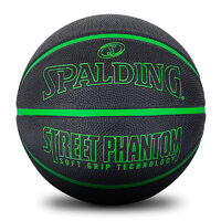 Spalding Street Phantom Outdoor Basketball Green/Black [Size:7 ]