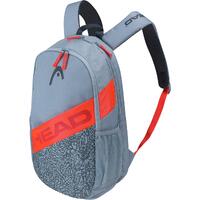 HEAD Elite Tennis Backpack [Grey/Orange]