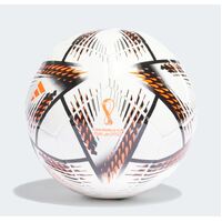 Adidas Al Rihla Club Soccer Ball - White/Black/Red