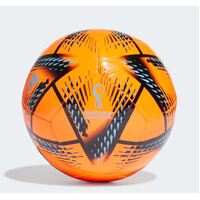 Adidas Al Rihla Club Soccer Ball - Solar Orange