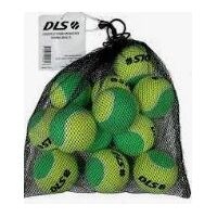 12 DLS Junior Green Tennis Balls