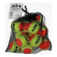 12 DLS Junior Orange Tennis Balls