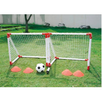 OUTDOOR PLAY 2 MINI SOCCER GOAL SET