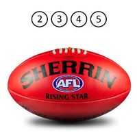 Sherrin Rising Star Leather Football