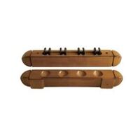 Formula 4 Cue Oak Cue Rack