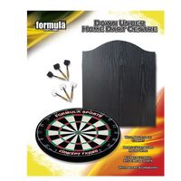 Formula Down Under Dartboard Cabinet Set