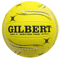 Gilbert Spectra T500 Netball Yellow Size 5