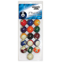 Formula Pool Balls 2" Blister Pack