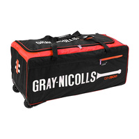 Gray Nicolls 900 Wheel Black/Red Cricket Bag