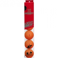 Summit 2 STAR RED DOT 40+ (ORANGE) Table Tennis Ball