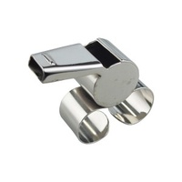 Madison Fingergrip Metal Whistle