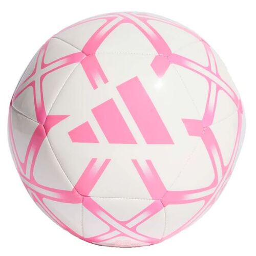 Adidas Starlancer Club Soccer Ball White/Pink - 2024